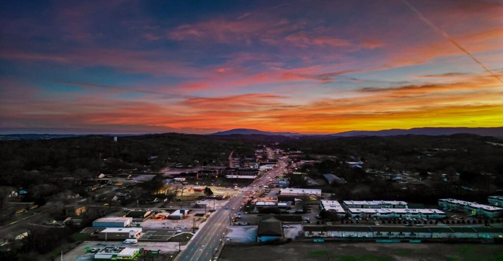 Picture of the city of Red Bank, Tennessee.